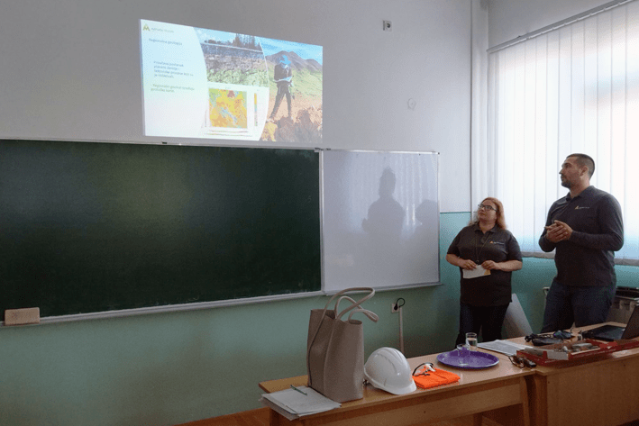 Our team visits Raska Gymnasium