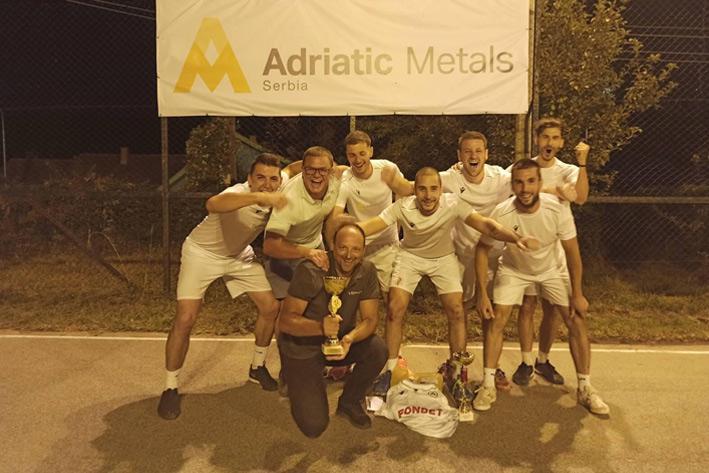 Adriatic Metals Serbia sponsors local football tournament